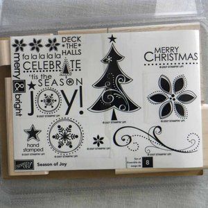 Stampin' Up! Sesaon of Joy Stamp Set - New